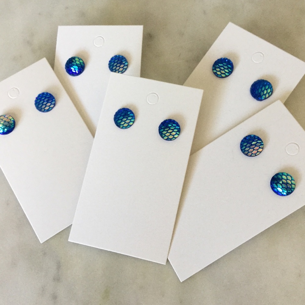 Mermaid Scale Earrings